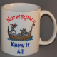 Coffee Mug - Norwegians know it all